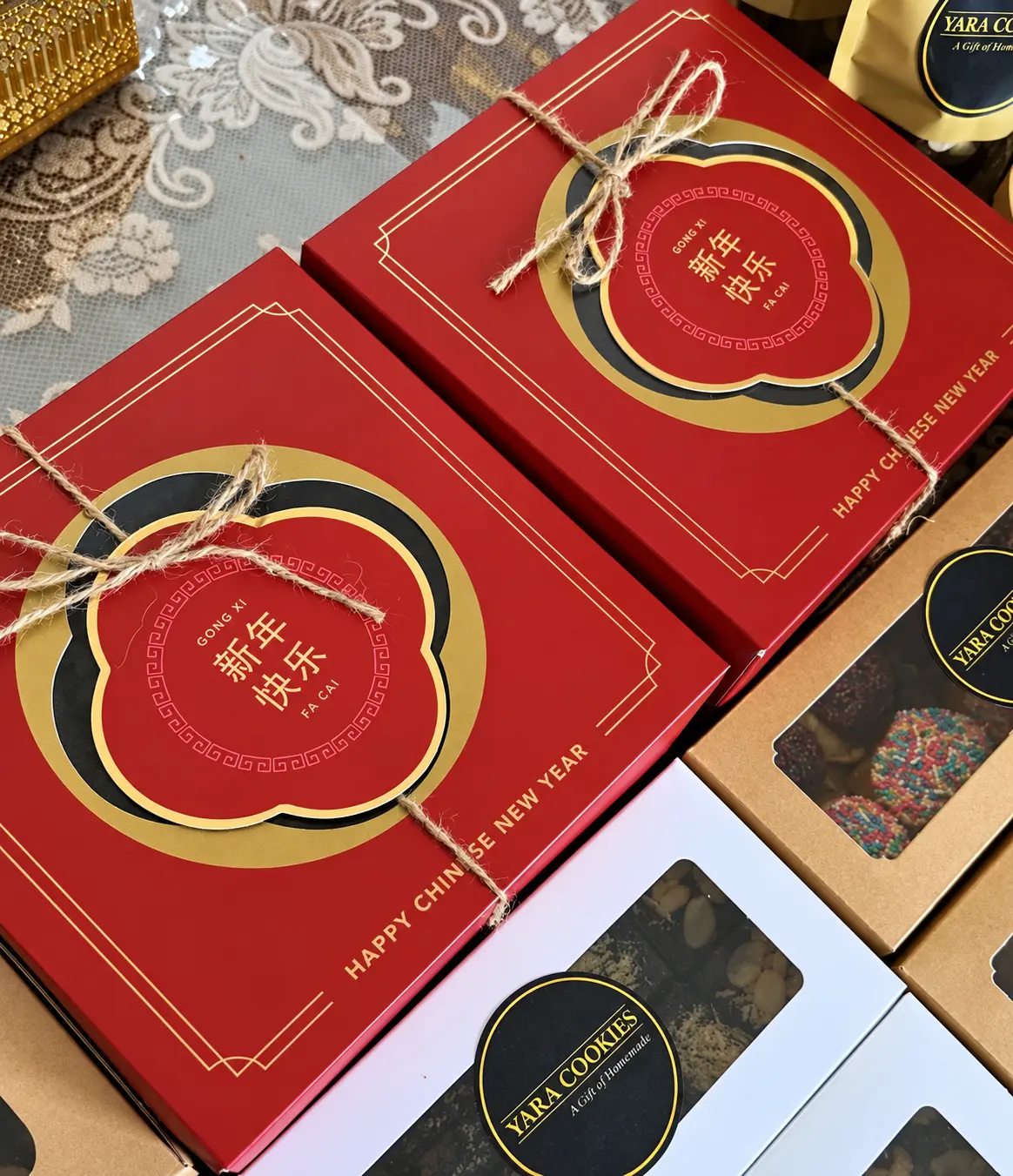 Chinese New Year dessert hamper