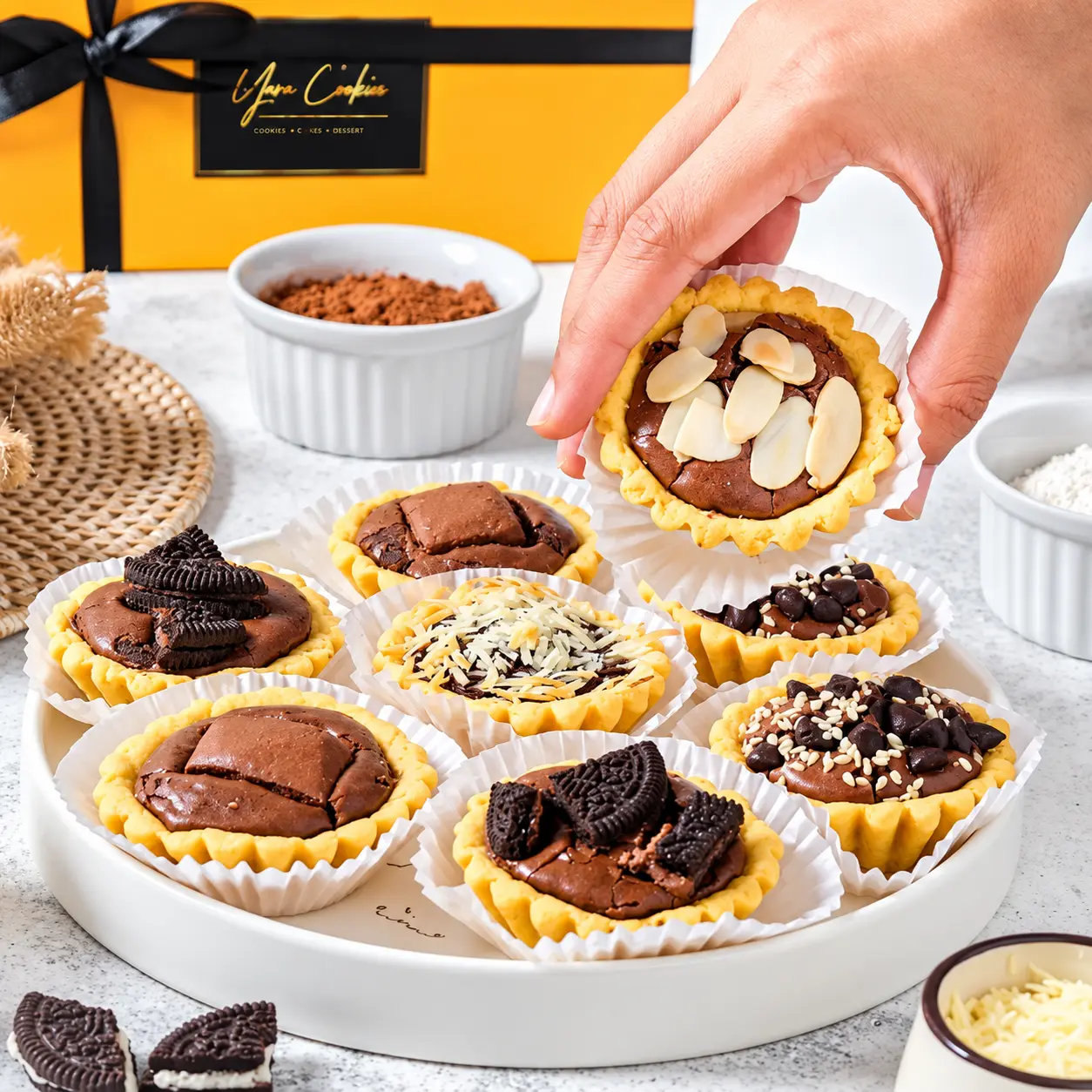 Yara tart collection made for sharing