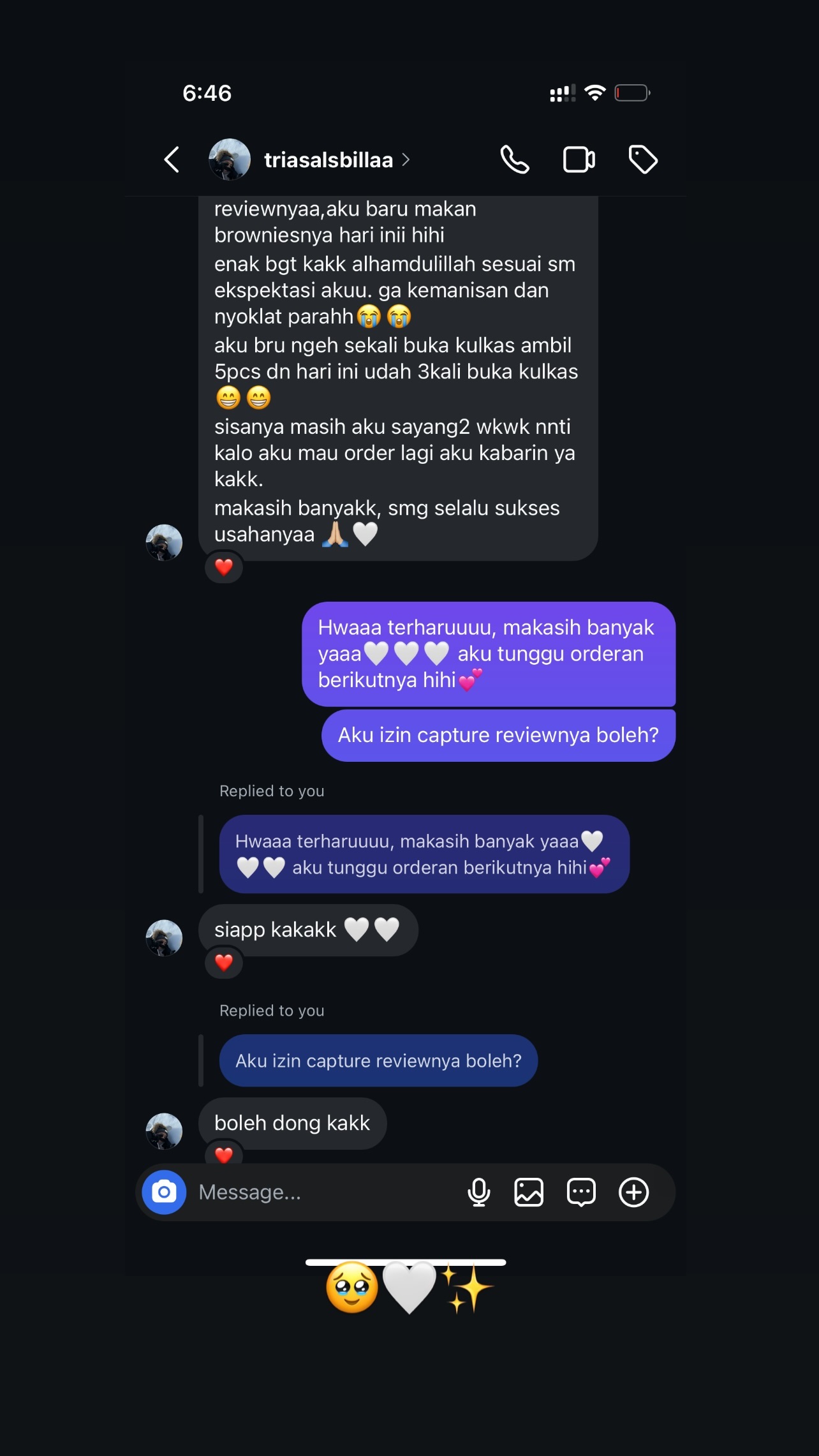 Customer review